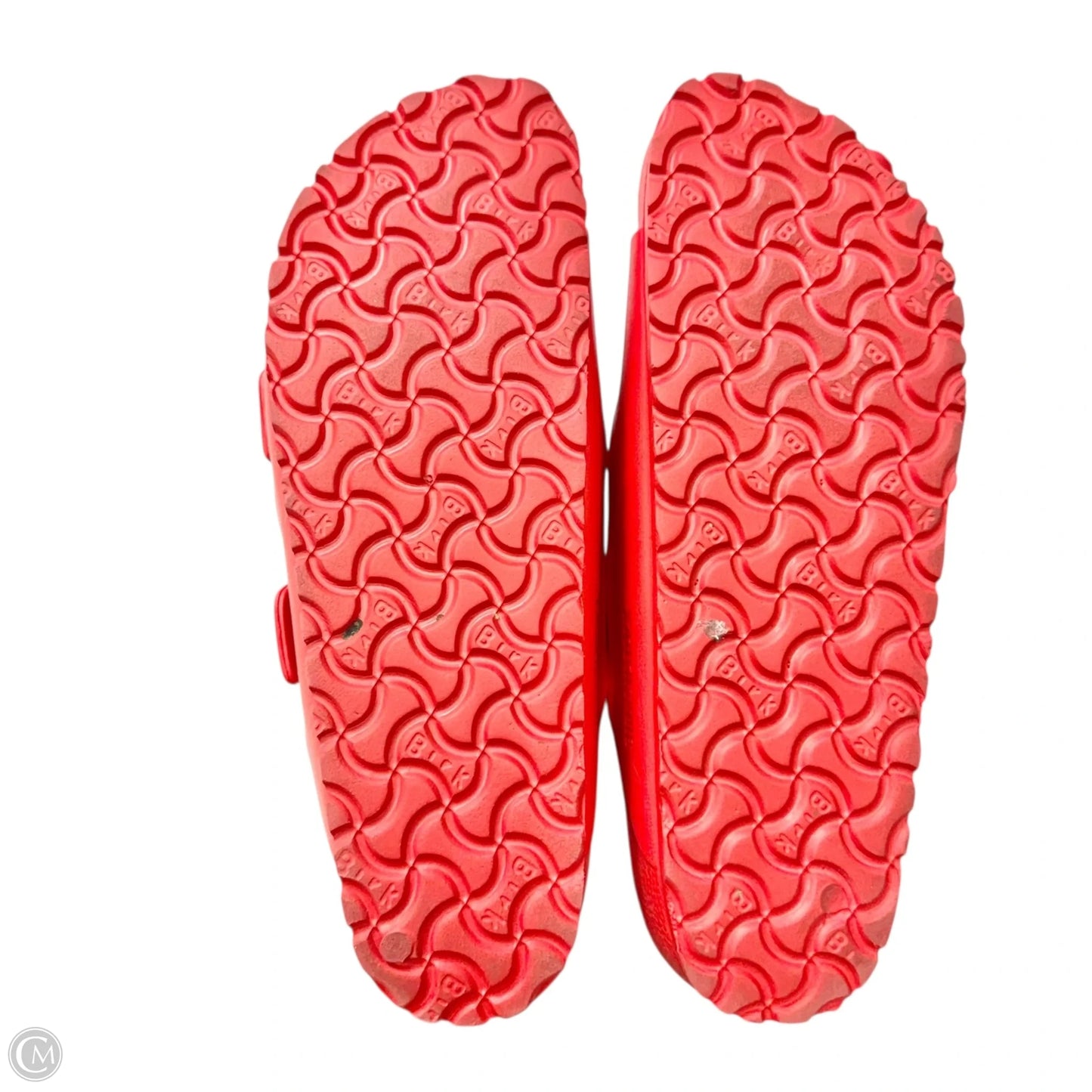 Sandals Flats By Birkenstock In Red, Size: 10