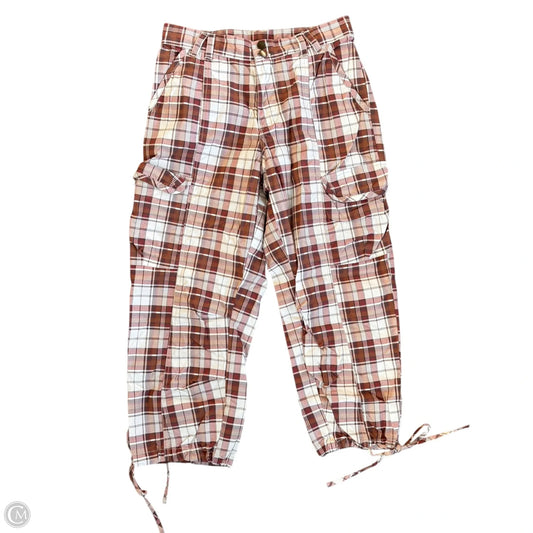 Capris By Pilcro In Plaid Pattern, Size: Xxs