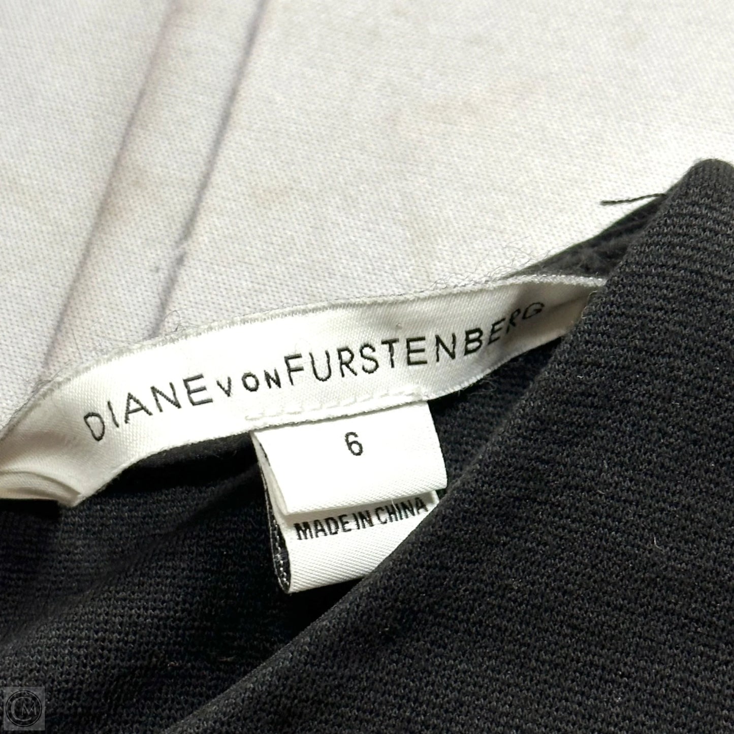 Dress Designer By Diane Von Furstenberg In Black, Size: S