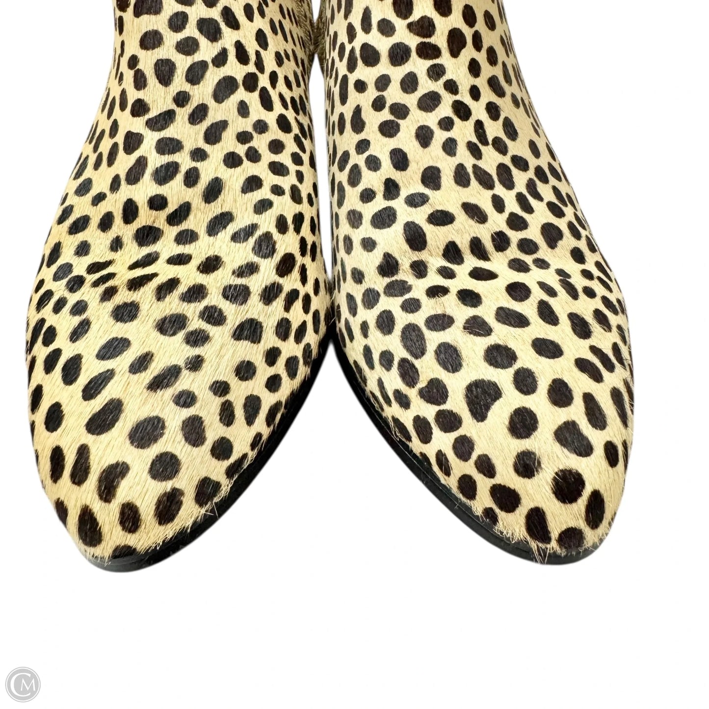 Boots Ankle Flats By Gap In Animal Print, Size: 7