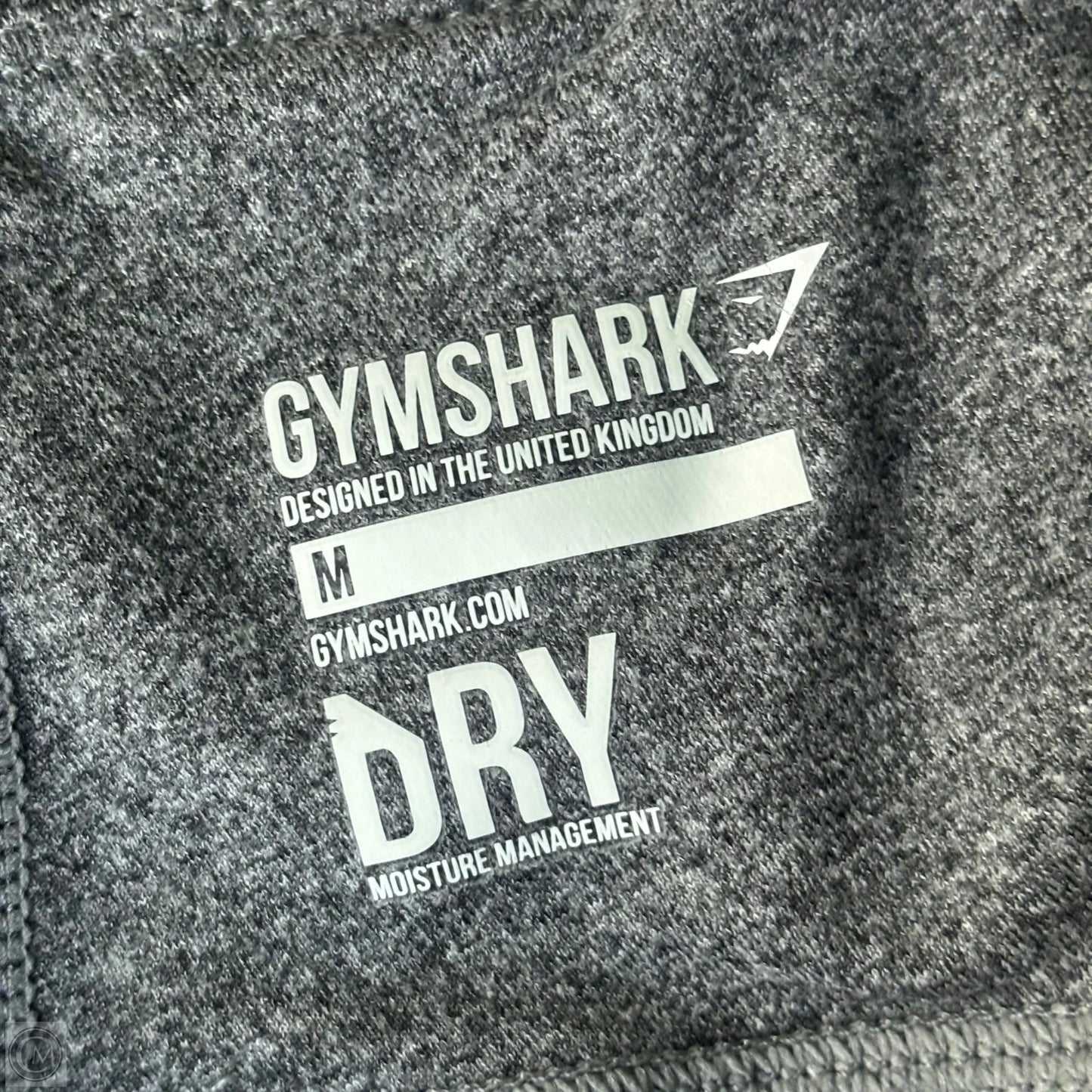Athletic Leggings By Gym Shark In Grey, Size: M