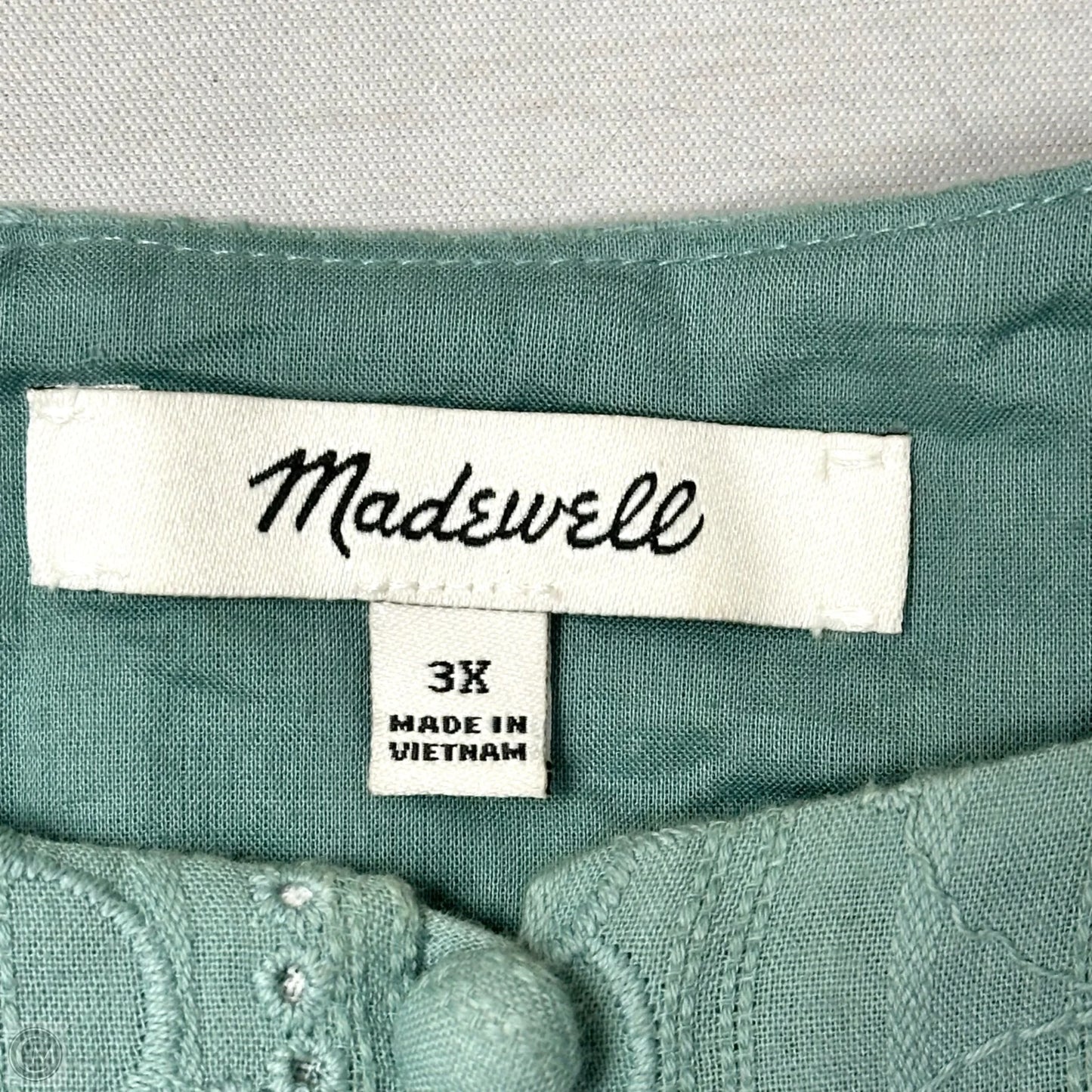 Dress Casual Midi By Madewell In Blue, Size: 3x