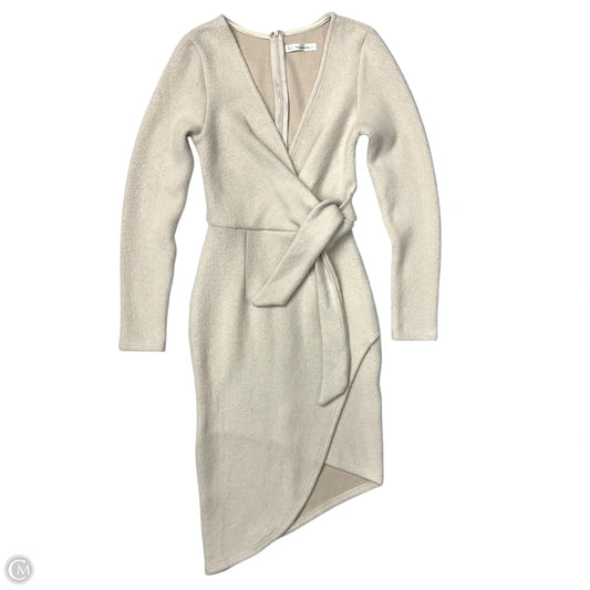 Dress Sweater By Here Comes The Sun In Tan, Size: Xs