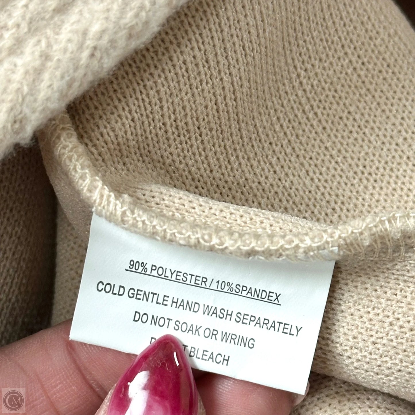 Dress Sweater By Here Comes The Sun In Tan, Size: Xs