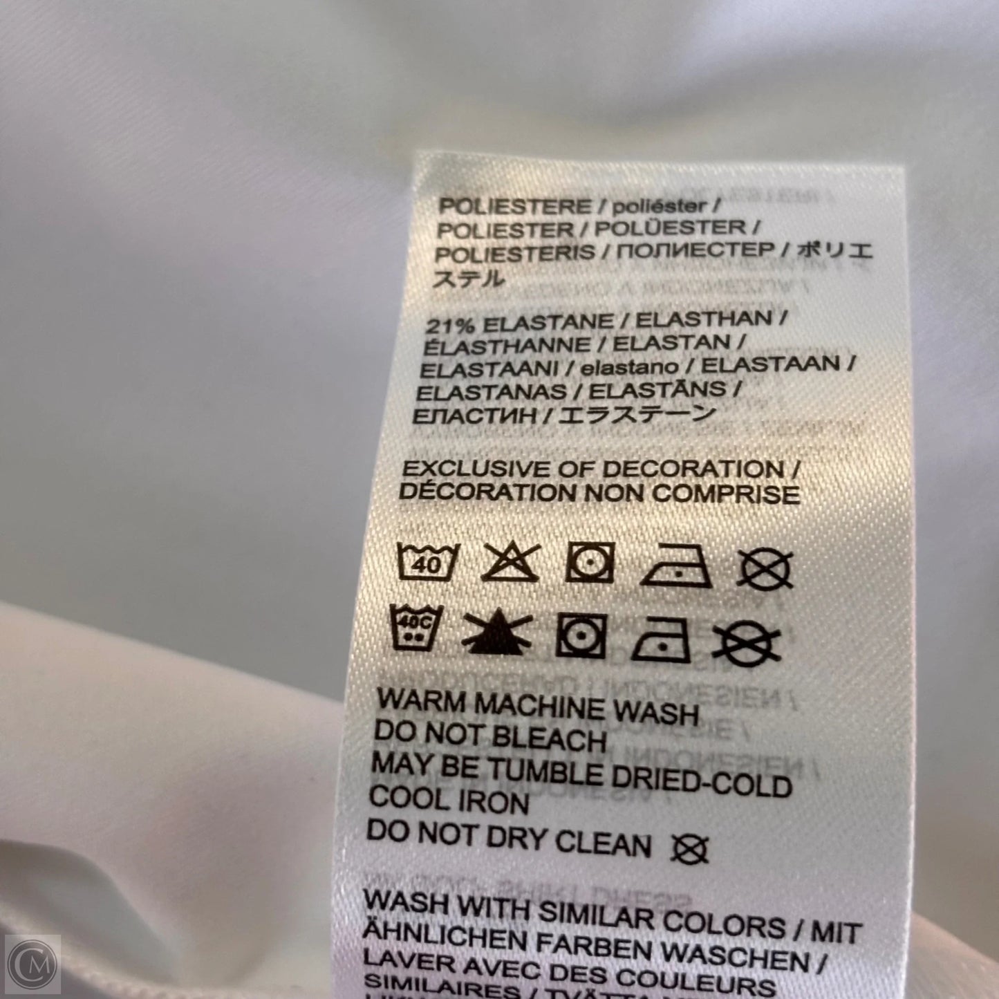 Athletic Dress By J . Lindeberg In White, Size: L