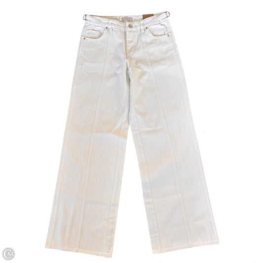 Jeans Boyfriend By Pacsun In White Denim, Size: 2