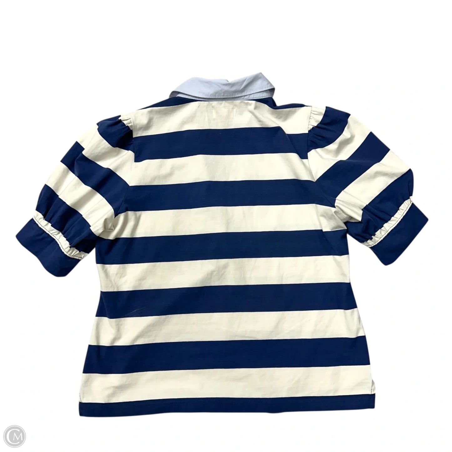 Top Short Sleeve By Maeve In Striped Pattern, Size: Xl