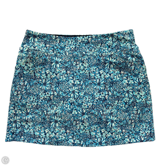 Skort Designer By Lilly Pulitzer In Floral Print, Size: 6