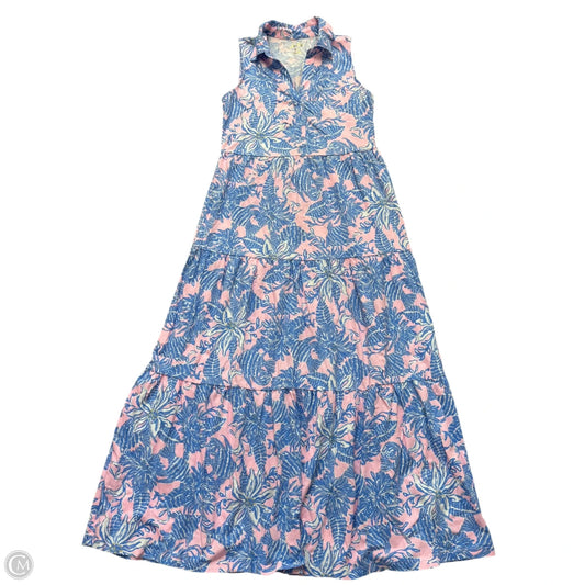 Dress Designer By Lilly Pulitzer In Floral Print, Size: Xs