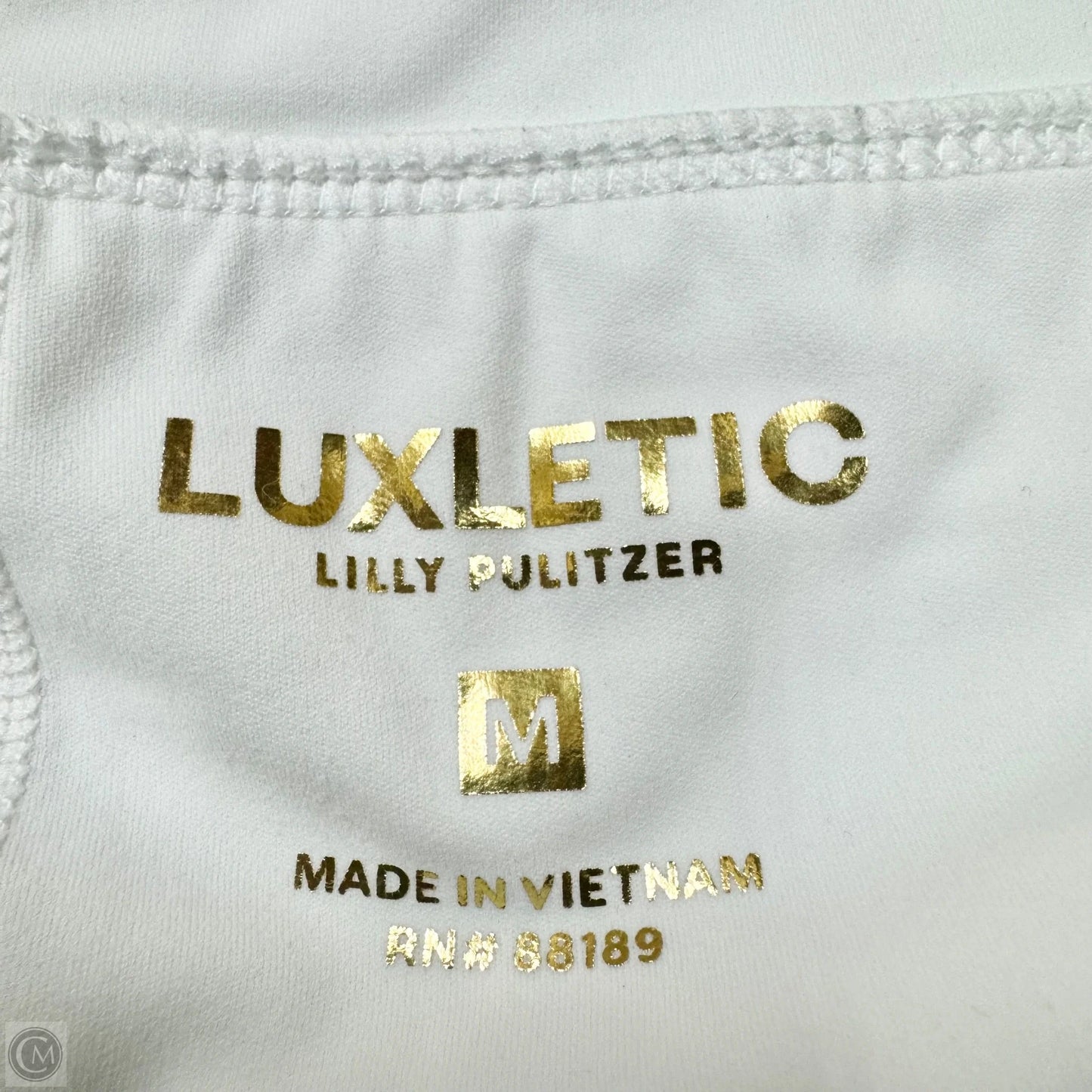 Skort Designer By Lilly Pulitzer In Green & Pink, Size: M