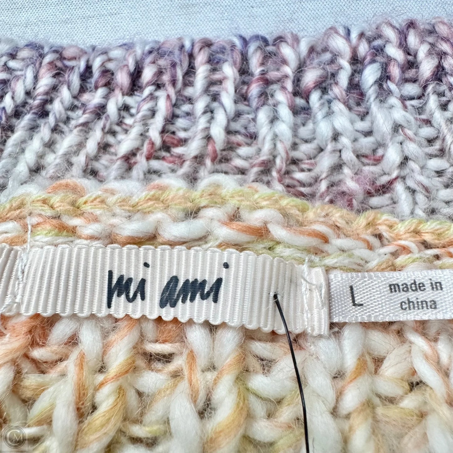 Sweater By Mi Ami In Multi-colored, Size: L