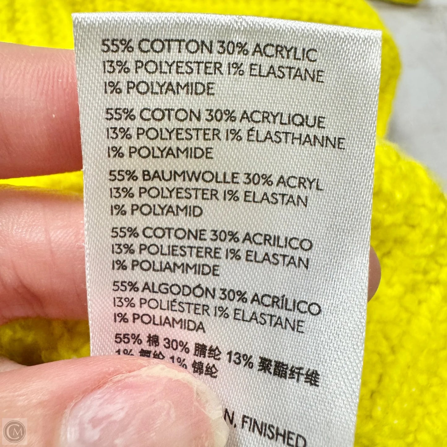 Sweater By Anthropologie In Yellow, Size: Xs