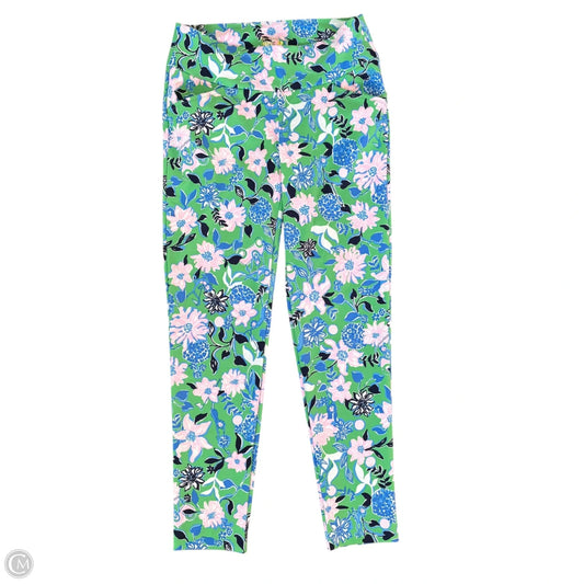 Pants Designer By Lilly Pulitzer In Floral Print, Size: 4