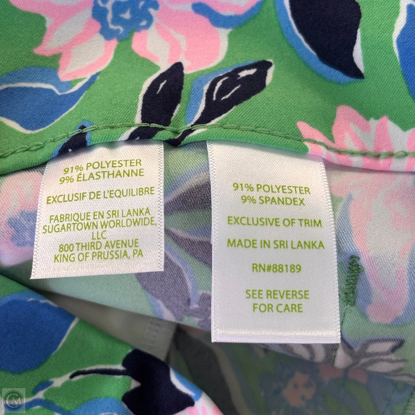 Pants Designer By Lilly Pulitzer In Floral Print, Size: 4