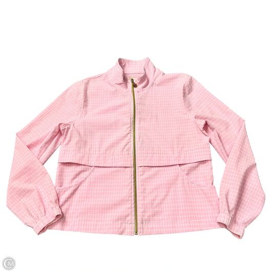 Jacket Designer By Lilly Pulitzer In Checkered Pattern, Size: S
