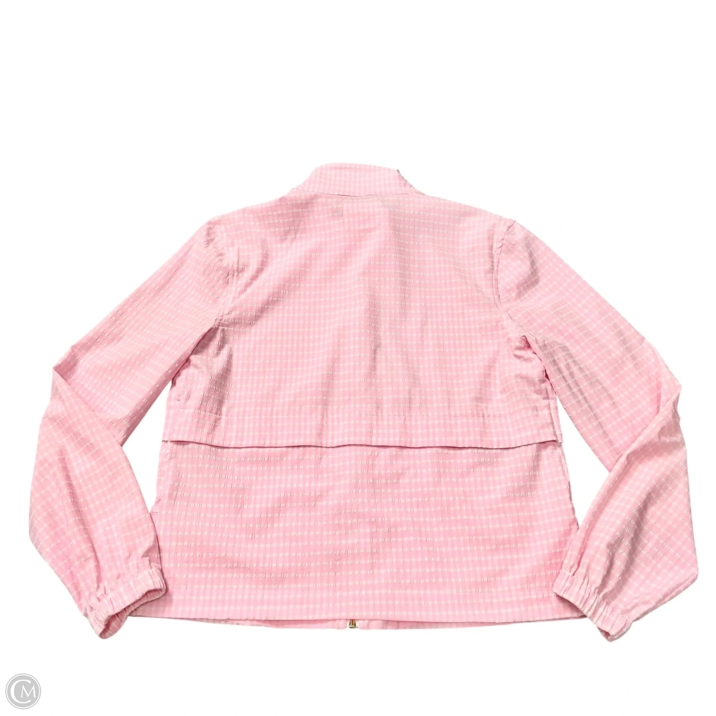 Jacket Designer By Lilly Pulitzer In Checkered Pattern, Size: S