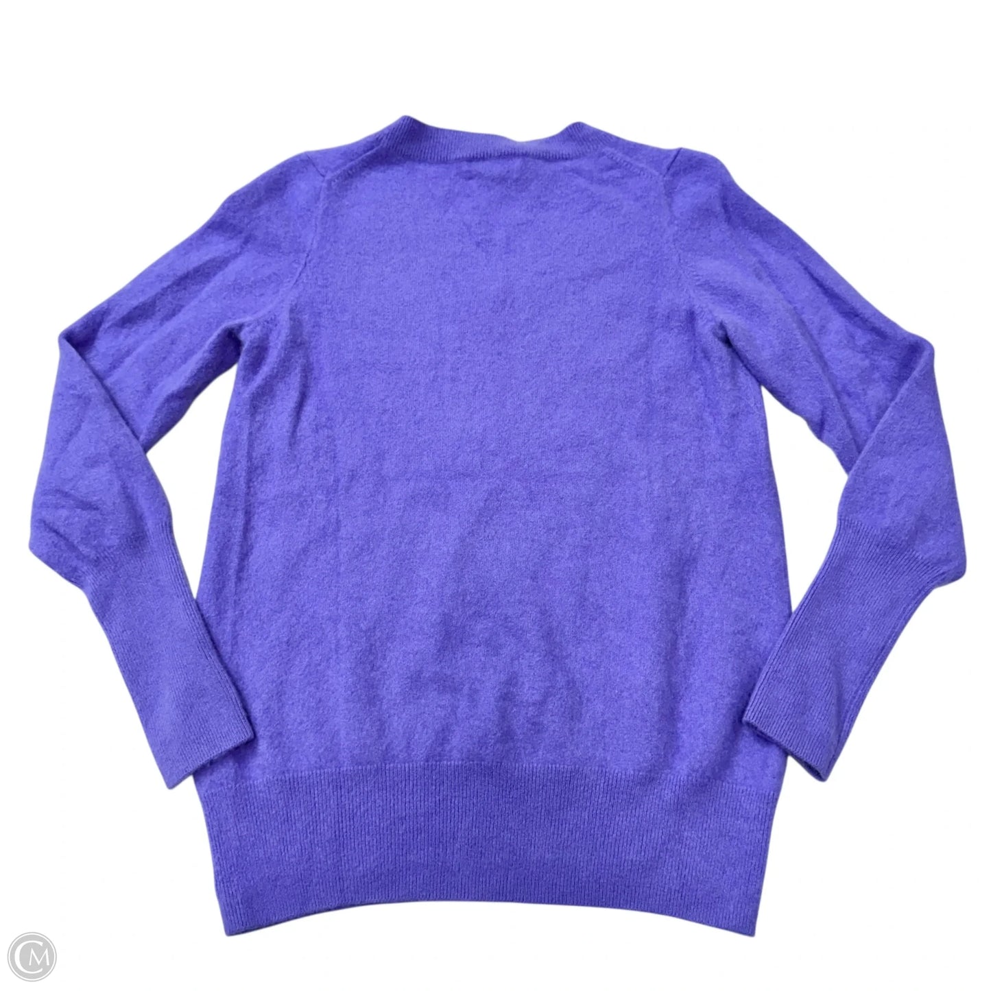 Sweater Cashmere By J. Crew In Purple, Size: L