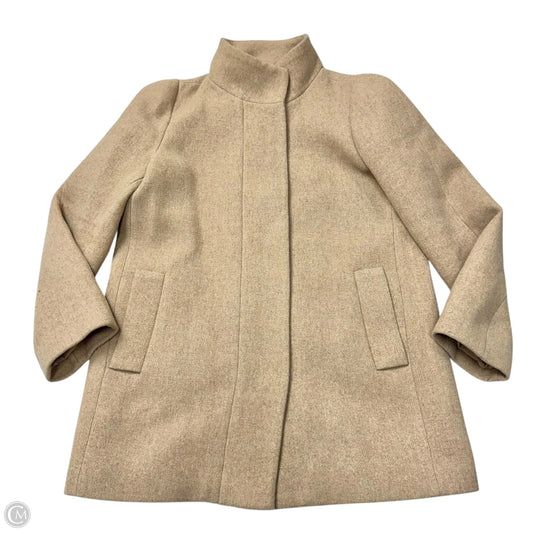 Coat Wool By J. Crew In Brown, Size: L