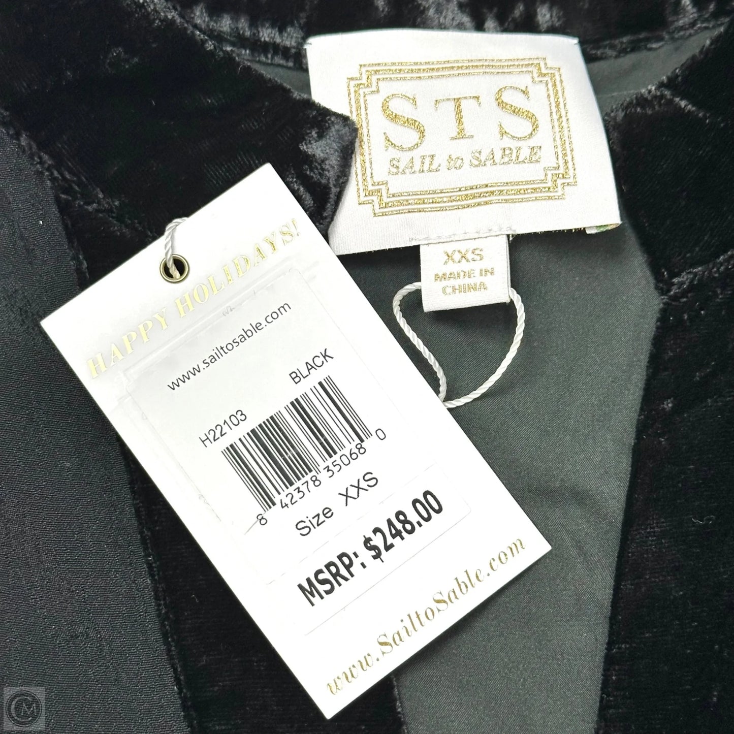 Dress Casual Short By Sail To Sable In Black, Size: Xxs