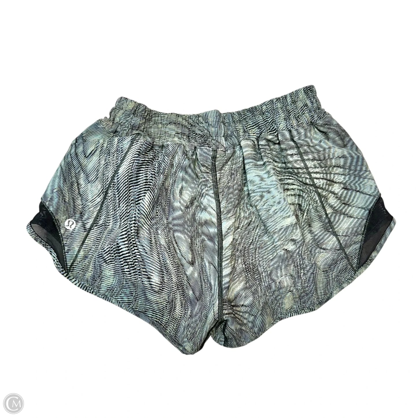 Athletic Shorts By Lululemon In Green, Size: S