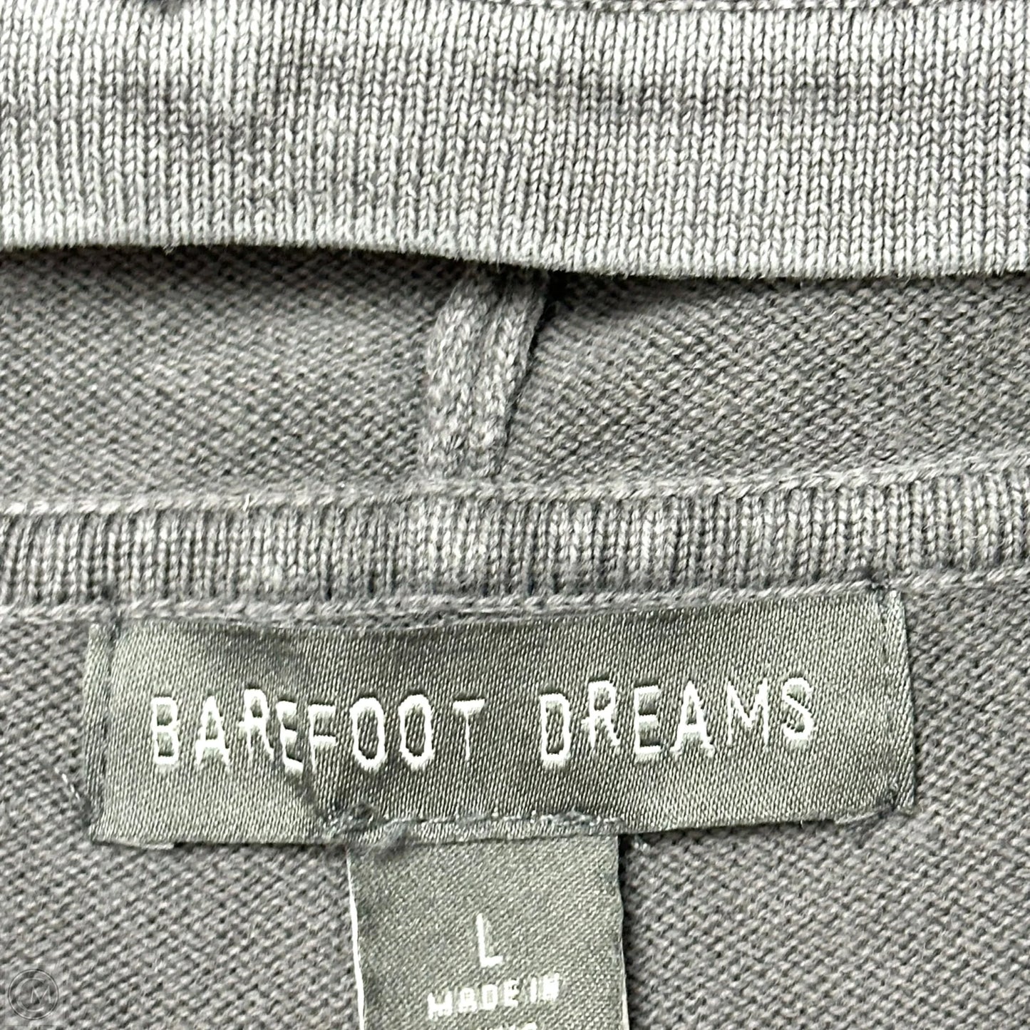Top Long Sleeve By Barefoot Dreams In Grey, Size: L