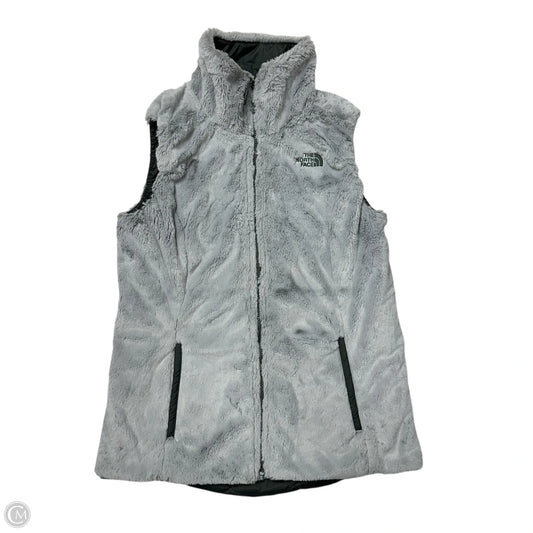 Vest Faux Fur & Sherpa By The North Face In Grey, Size: M