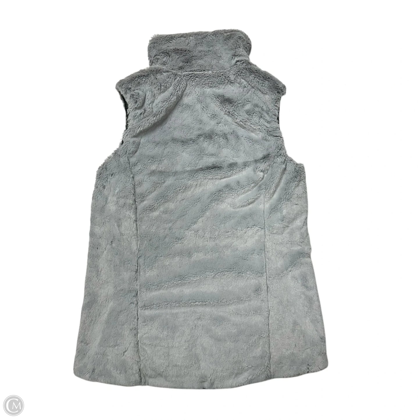 Vest Faux Fur & Sherpa By The North Face In Grey, Size: M