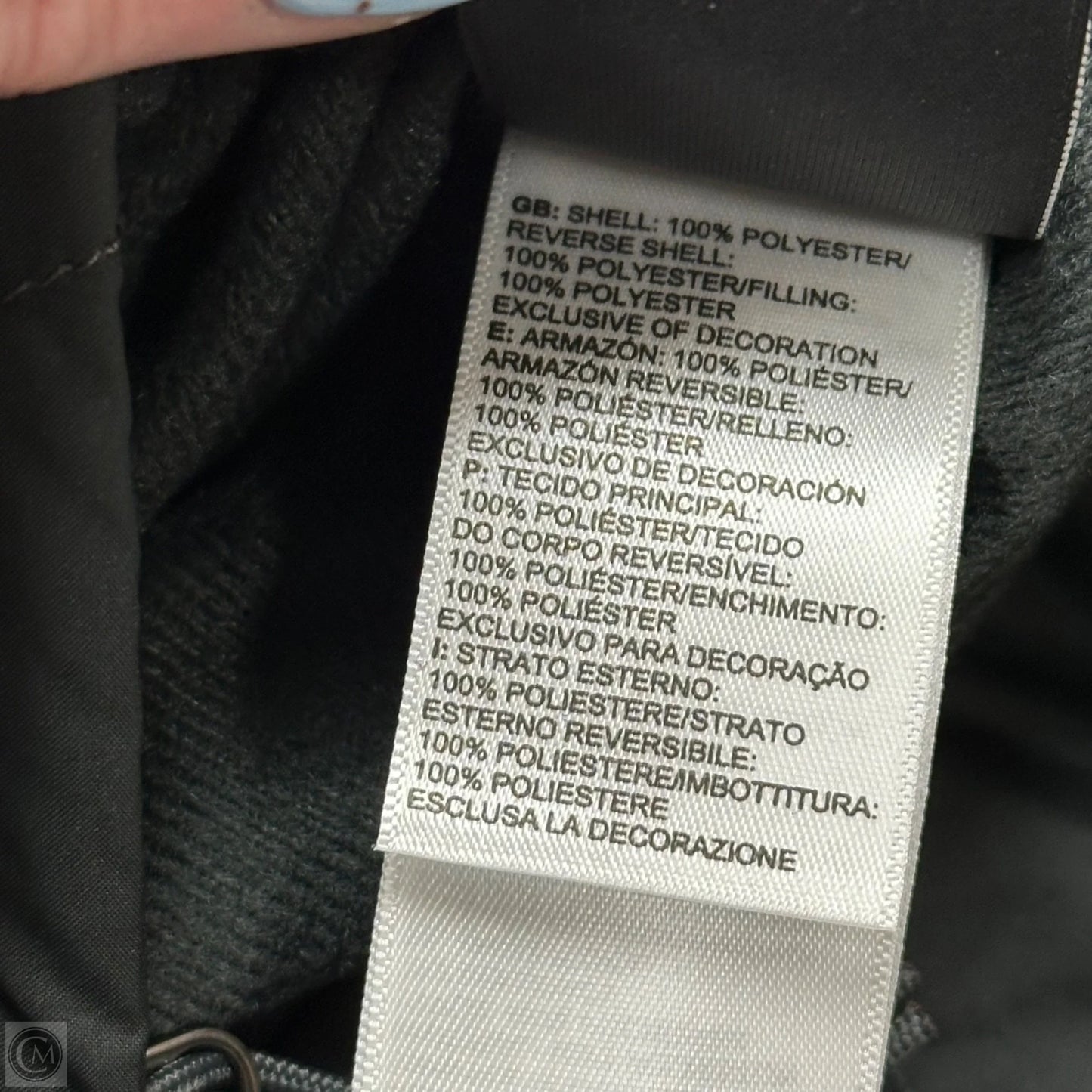 Vest Faux Fur & Sherpa By The North Face In Grey, Size: M