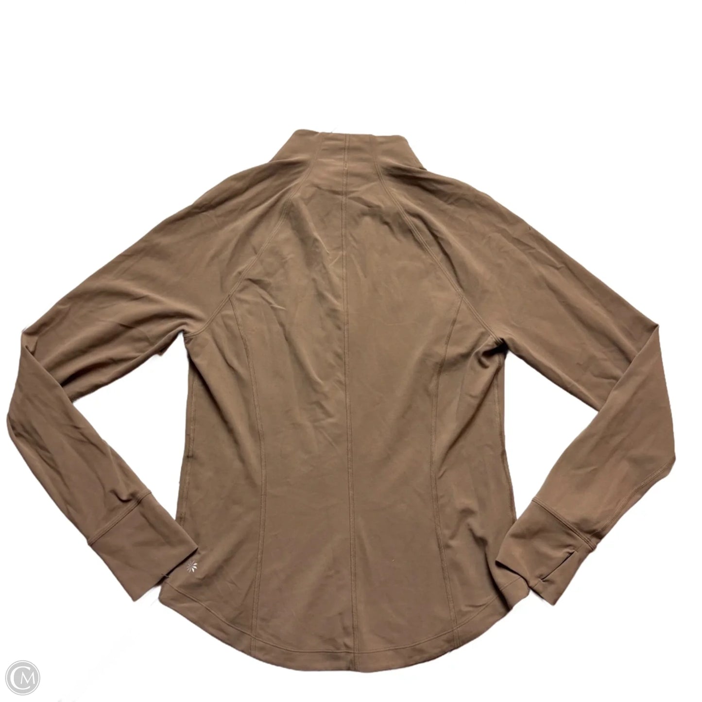 Athletic Jacket By Athleta In Brown, Size: M