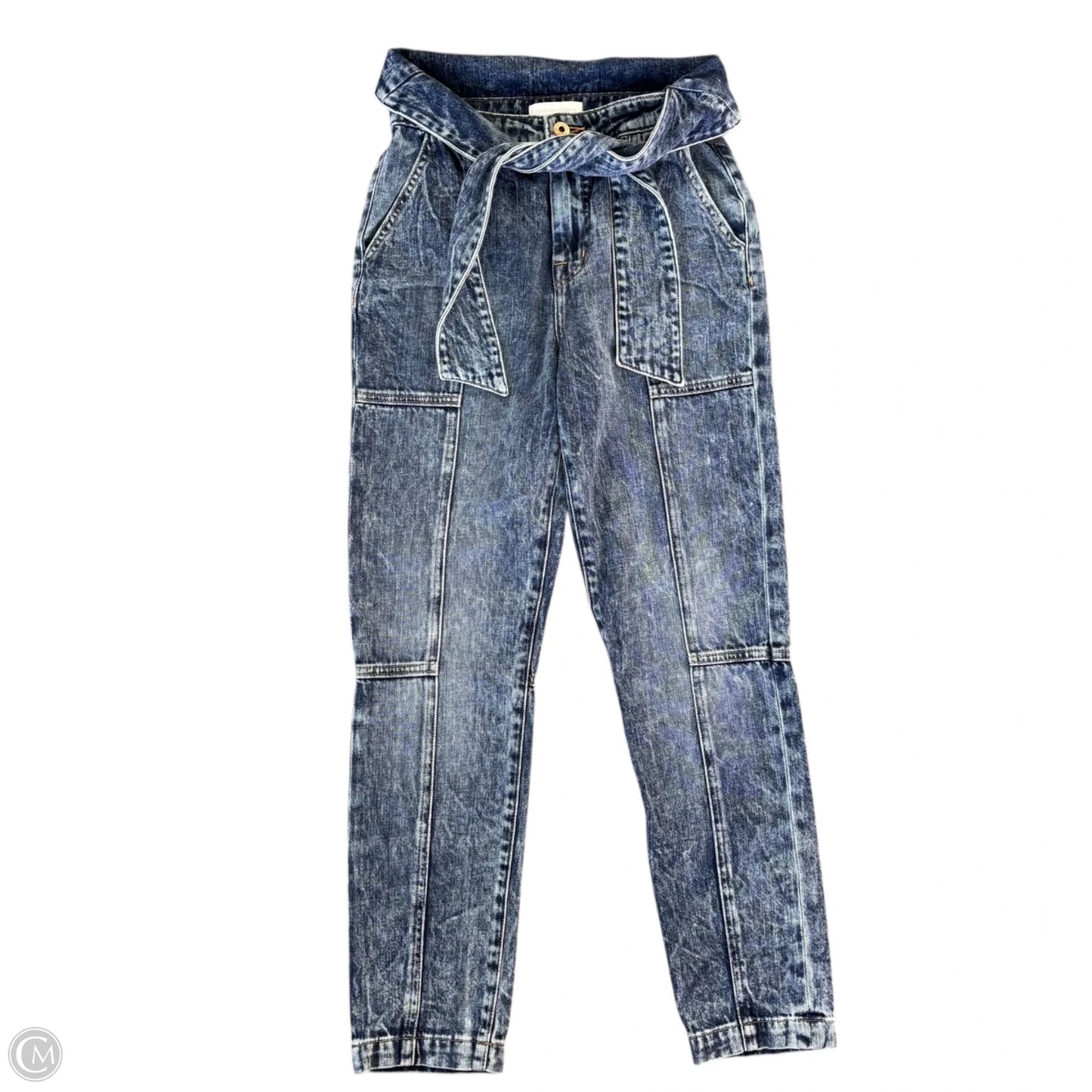 Jeans Straight By Jonathan Simkhai In Blue Denim, Size: 0