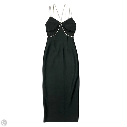 Dress Party Midi By Bella Barnett  In Black, Size: M