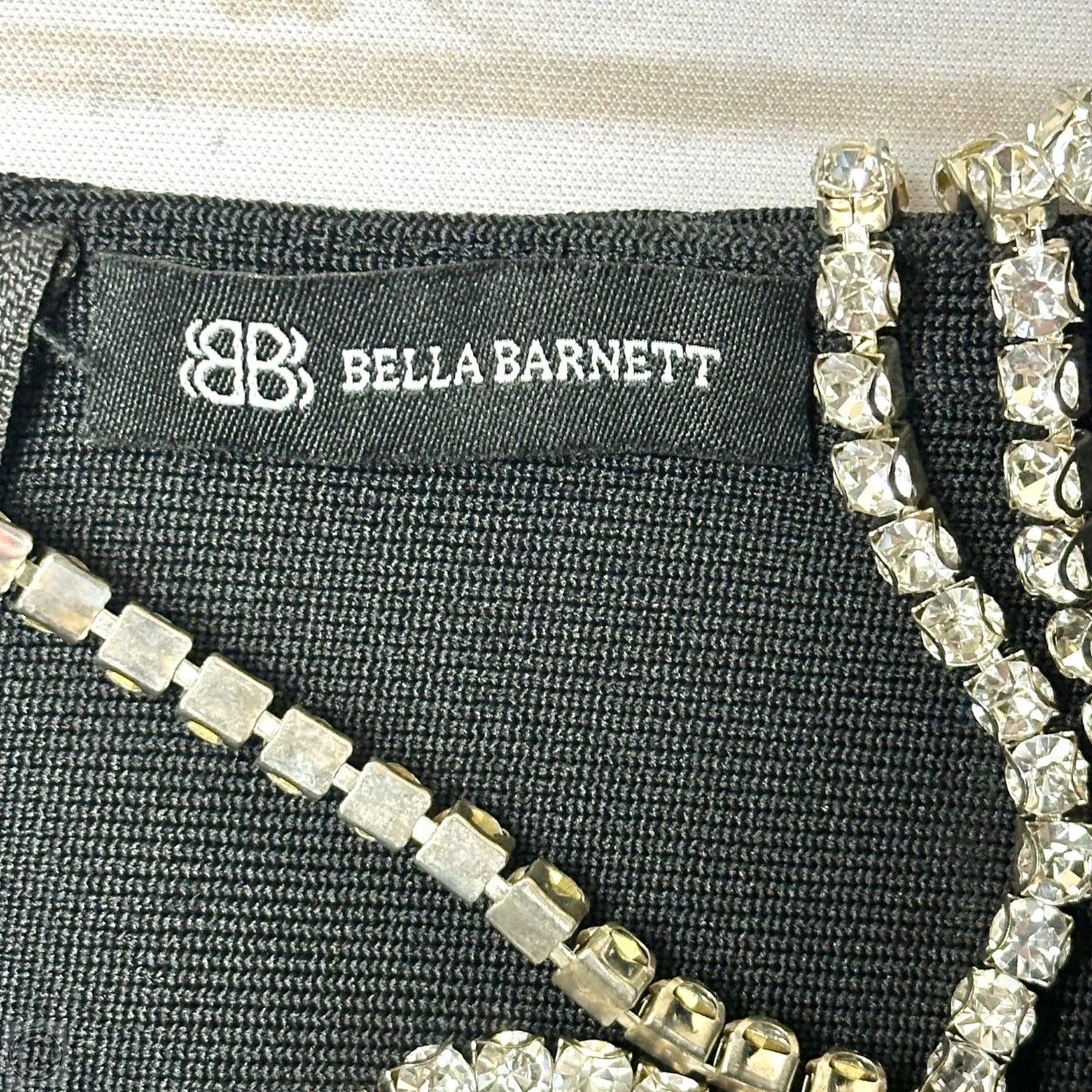 Dress Party Midi By Bella Barnett  In Black, Size: M