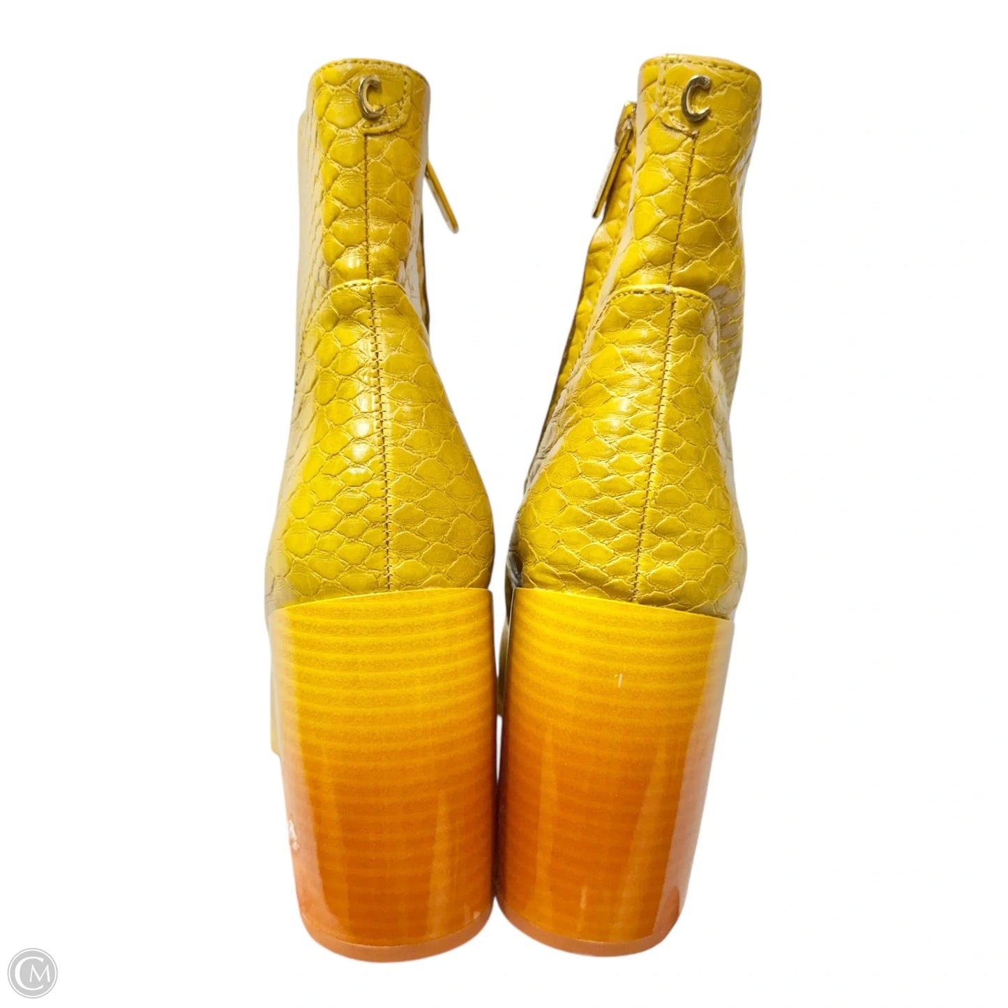 Boots Ankle Heels By Circus By Sam Edelman In Yellow, Size: 9.5