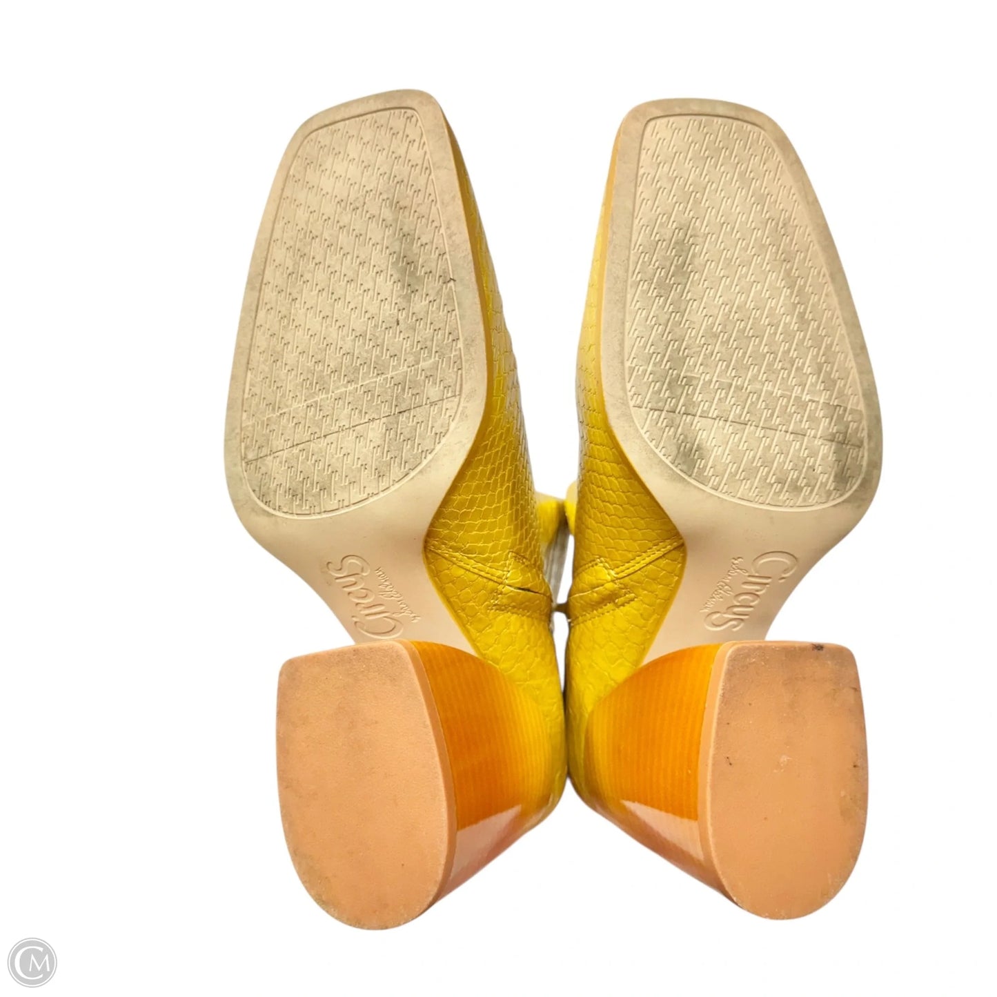 Boots Ankle Heels By Circus By Sam Edelman In Yellow, Size: 9.5