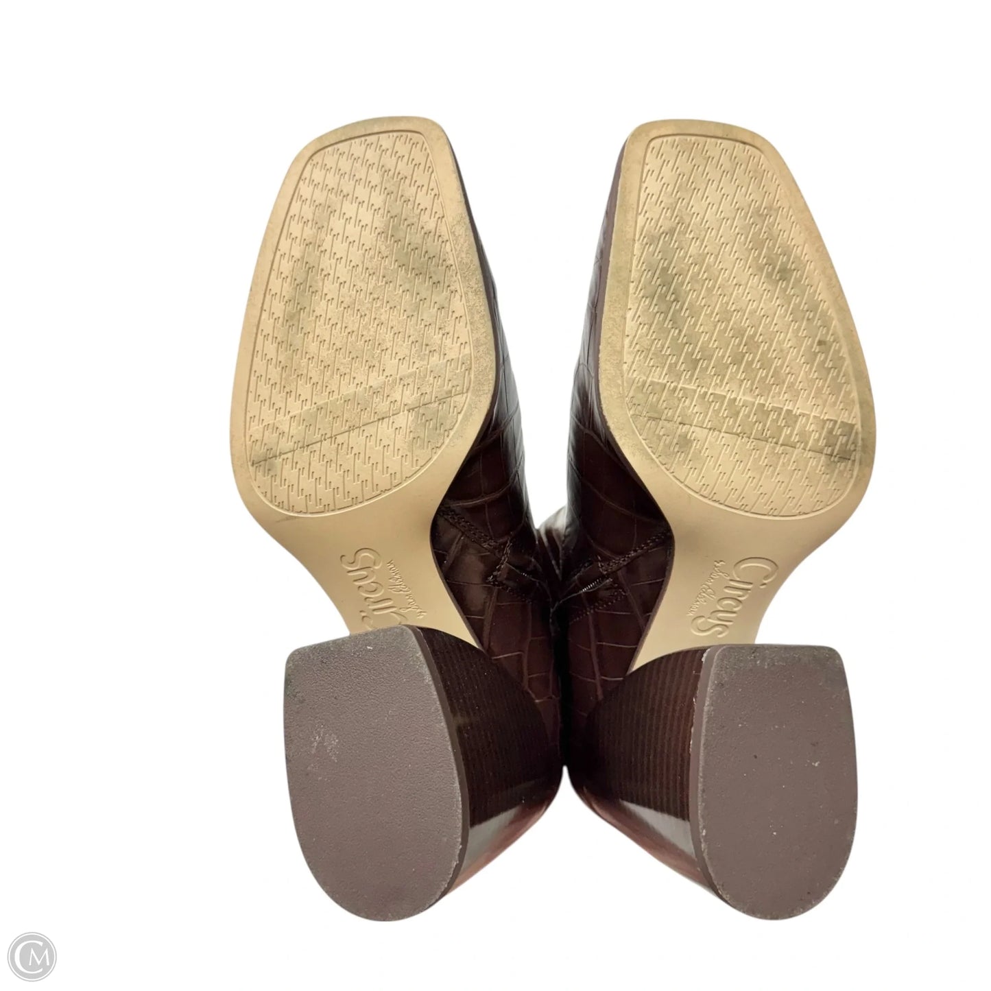 Boots Ankle Heels By Circus By Sam Edelman In Brown, Size: 9.5