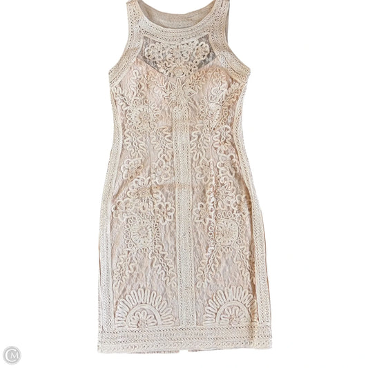 Dress Party Midi By Sue Wong In Beige, Size: M