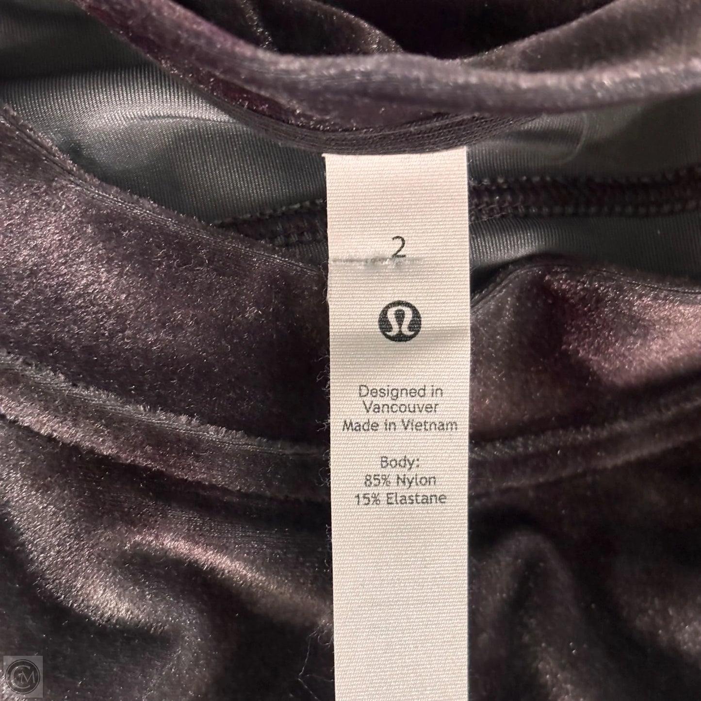 Athletic Top Long Sleeve Crewneck By Lululemon In Tie Dye Print, Size: S