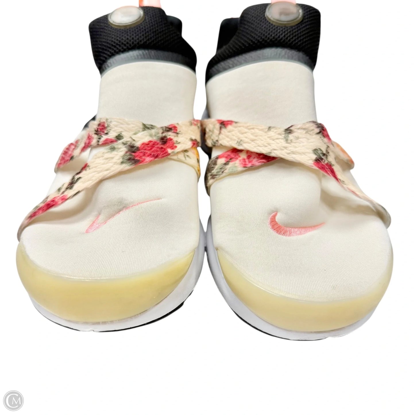 Shoes Sneakers By Nike In Floral Print, Size: 9