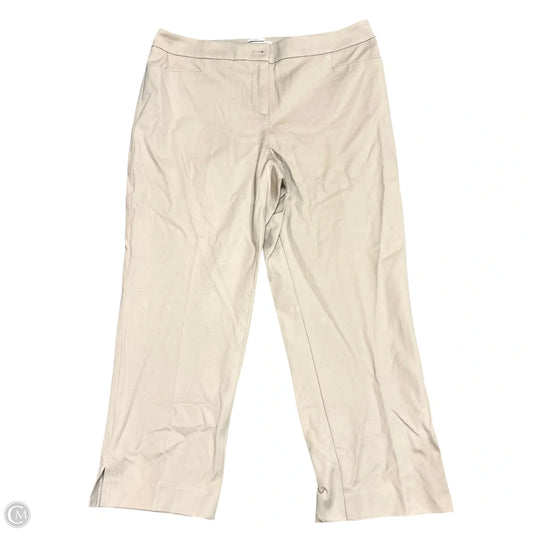 Pants Dress By Talbots In Tan, Size: 10p