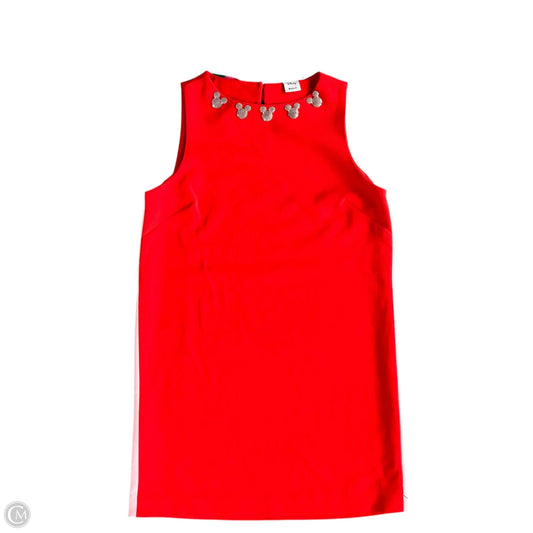 Dress Casual Short By Disney In Pink & Red, Size: M