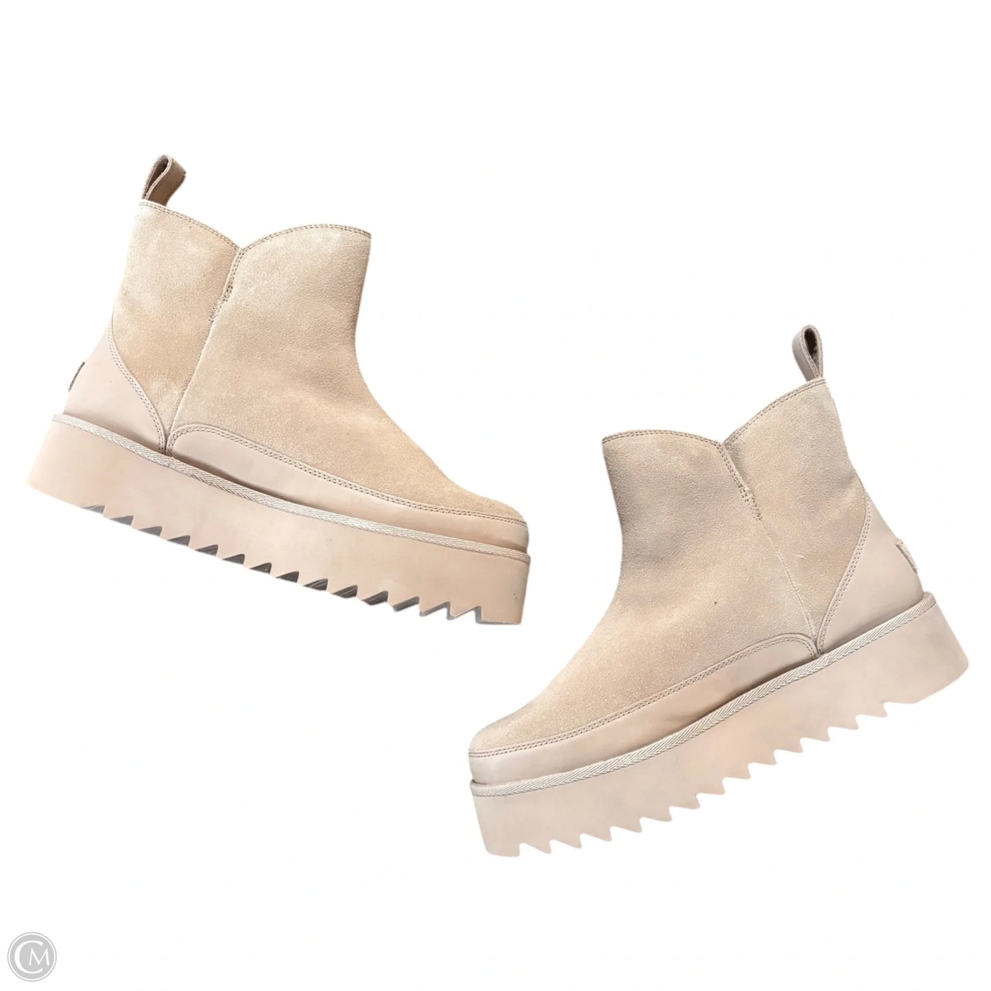 Boots Designer By Ugg In Tan, Size: 9