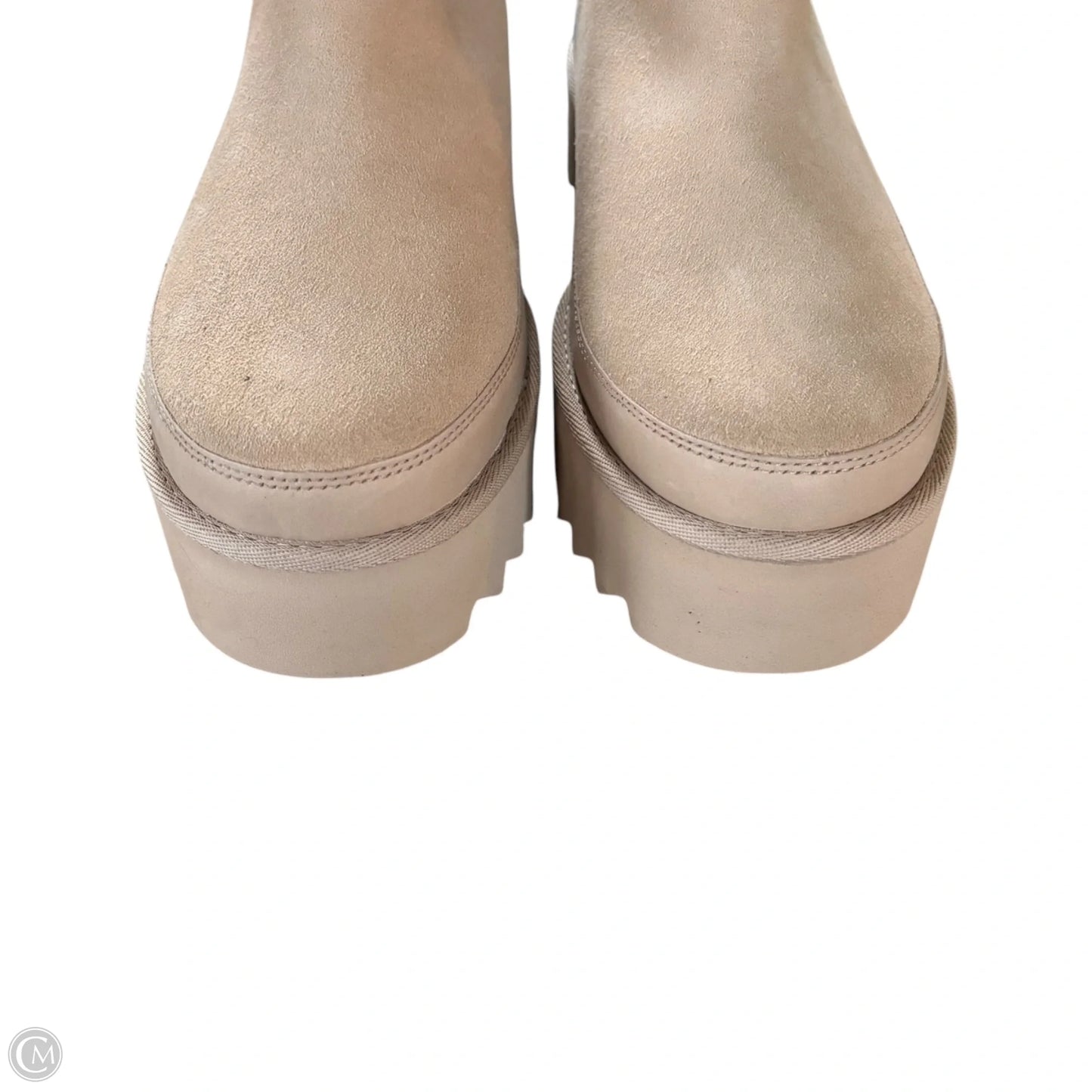 Boots Designer By Ugg In Tan, Size: 9