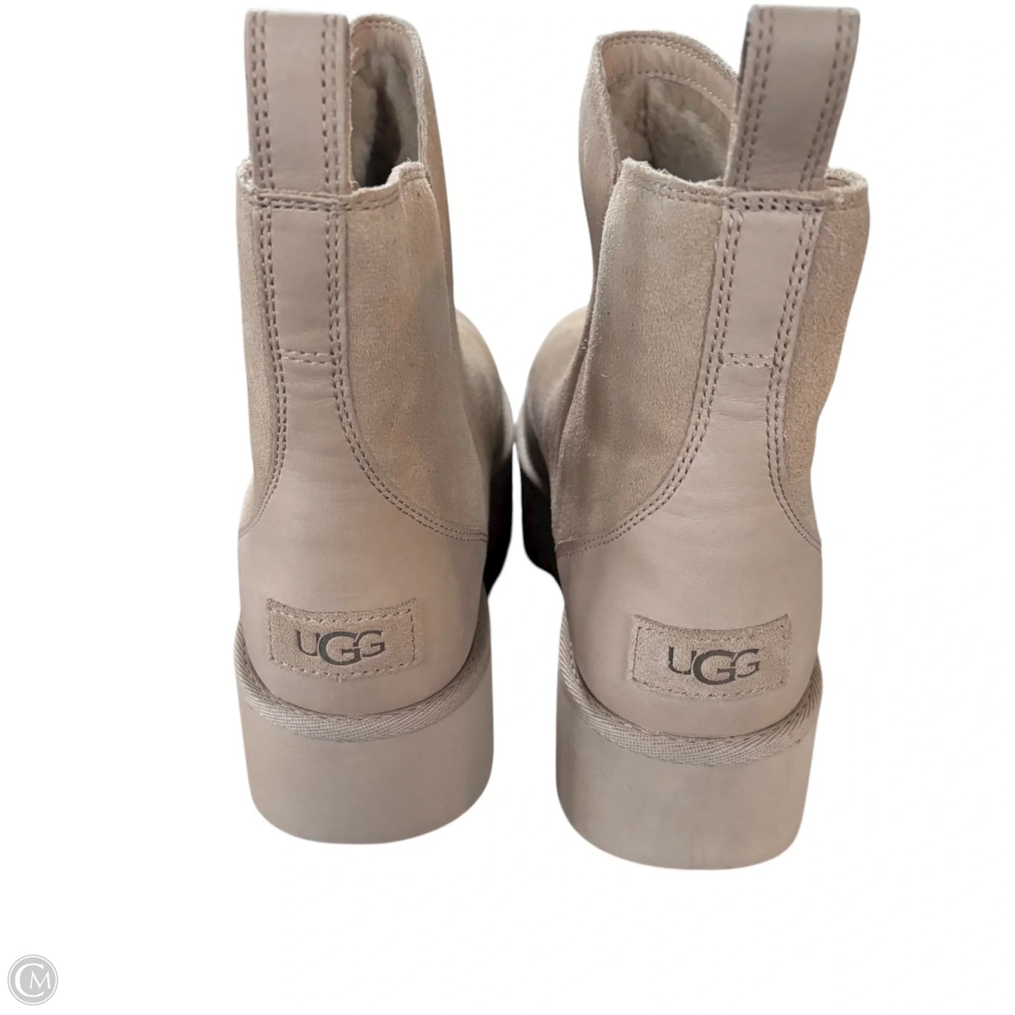 Boots Designer By Ugg In Tan, Size: 9