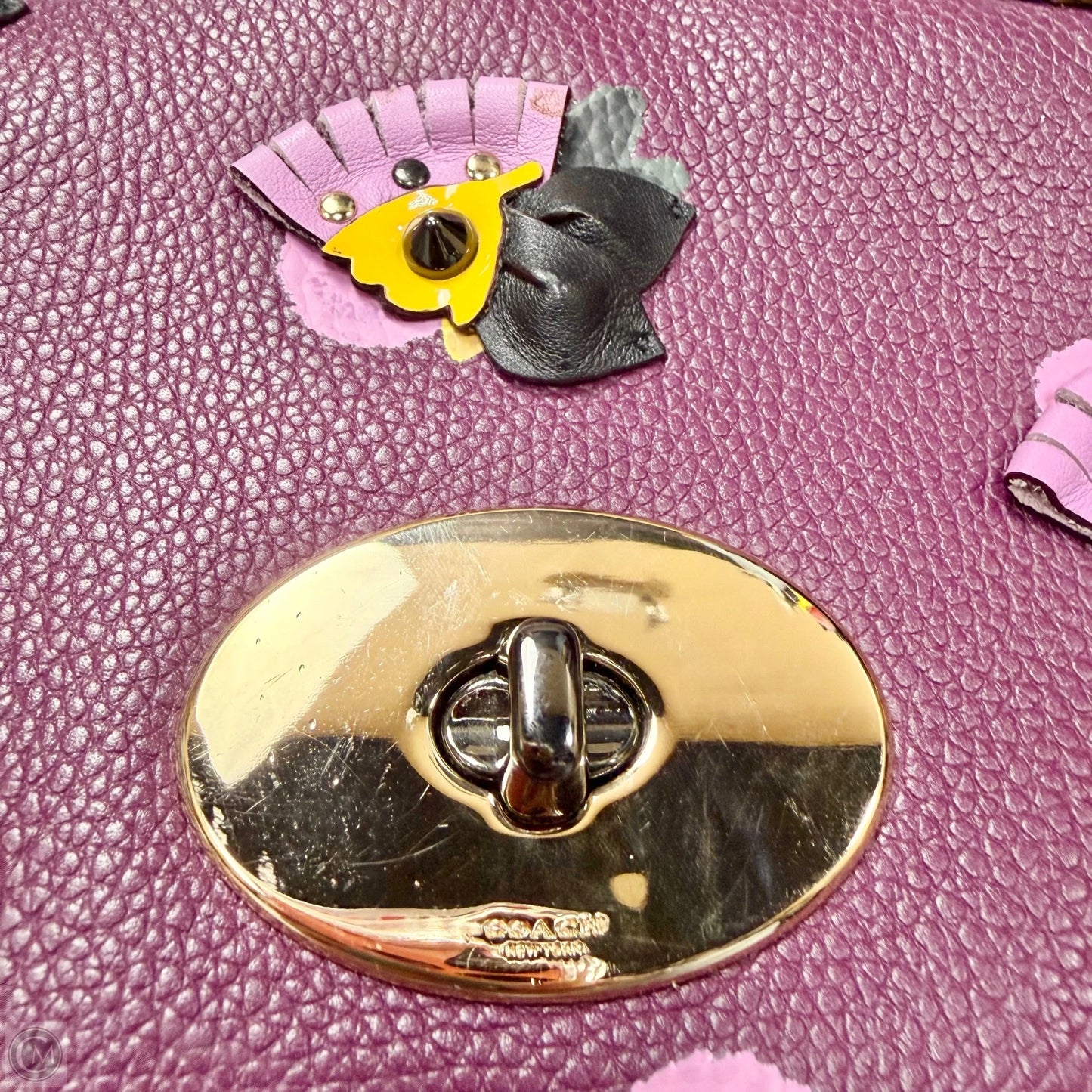 Crossbody Designer By Coach, Size: Small