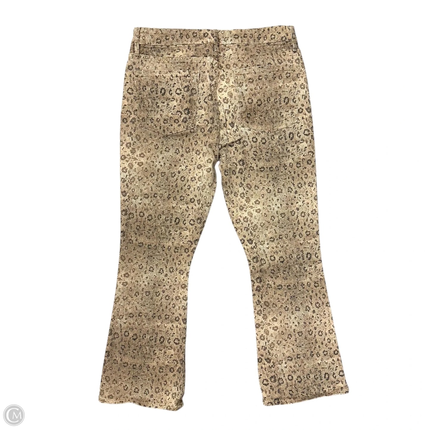 Jeans Boot Cut By Frame In Animal Print, Size: 12