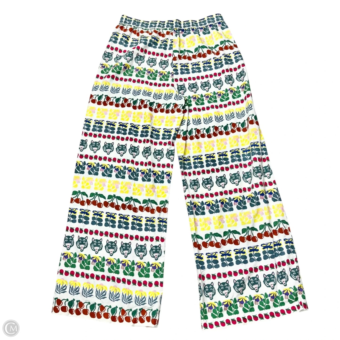 Pants Wide Leg By Anthropologie In Multi-colored, Size: M