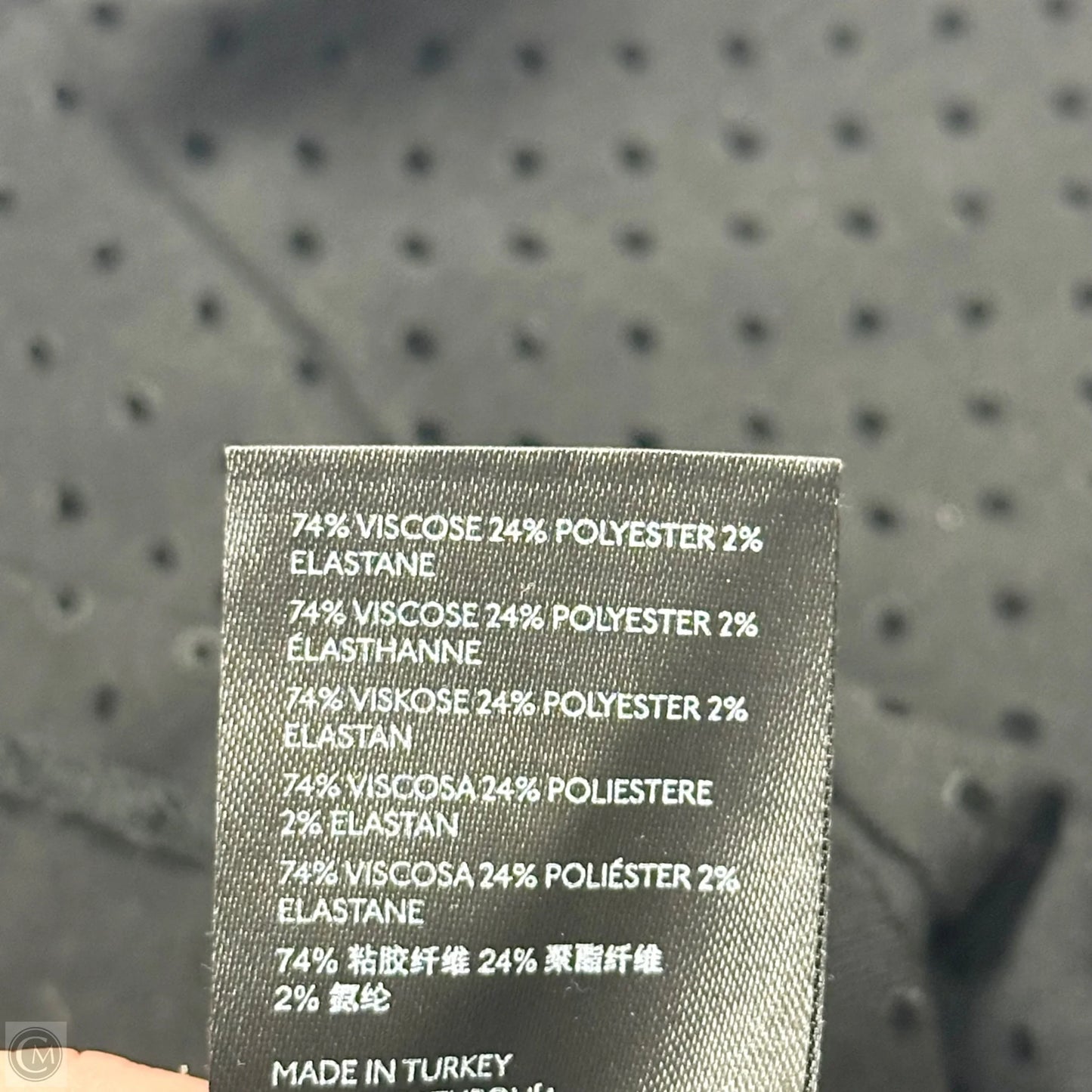 Top Short Sleeve By Maeve In Polkadot Pattern, Size: S