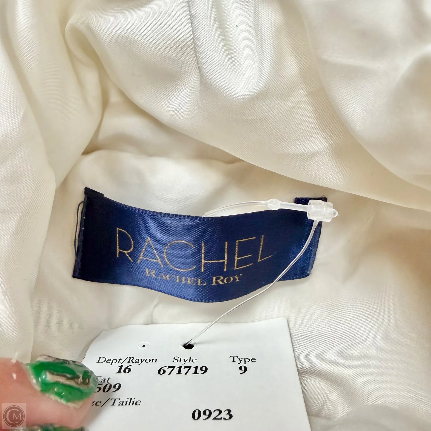 Vest Puffer & Quilted By Rachel Roy In White, Size: L