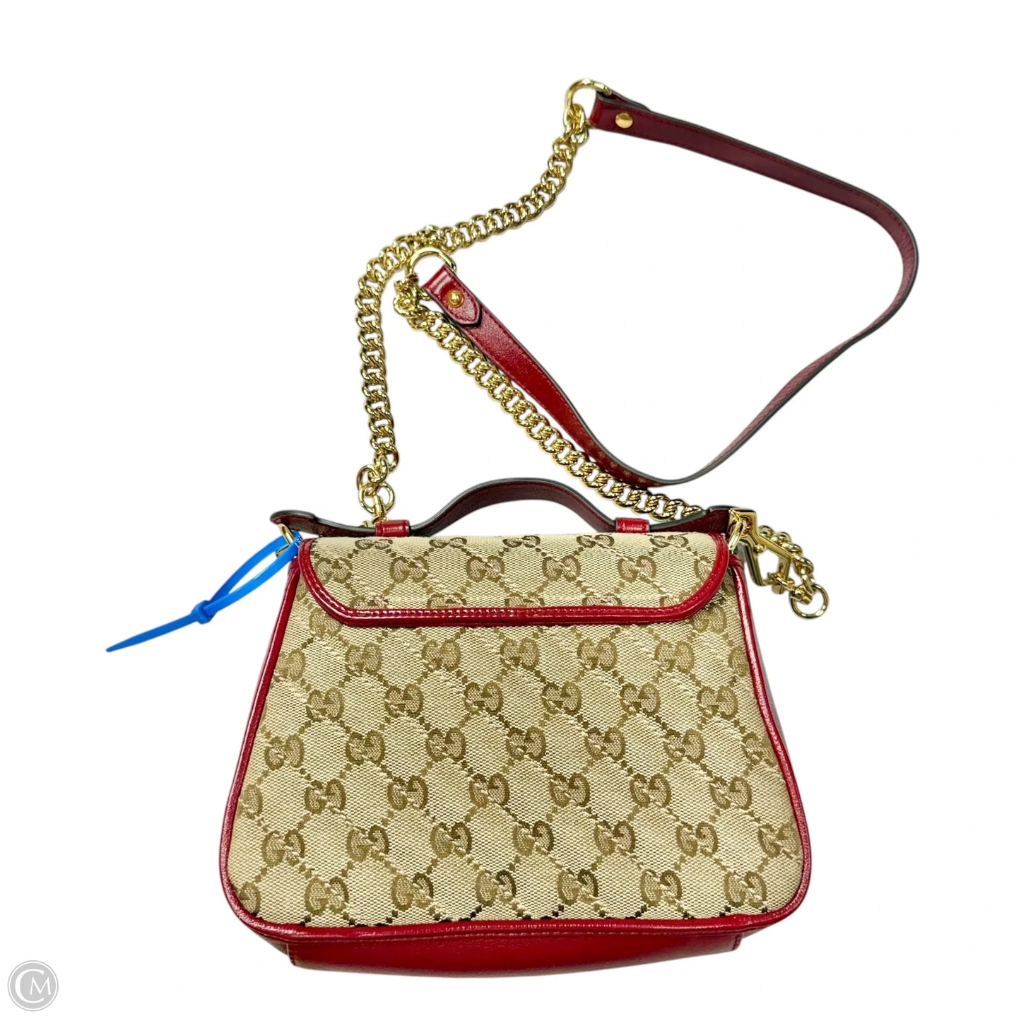 Crossbody Luxury Designer By Gucci, Size: Small