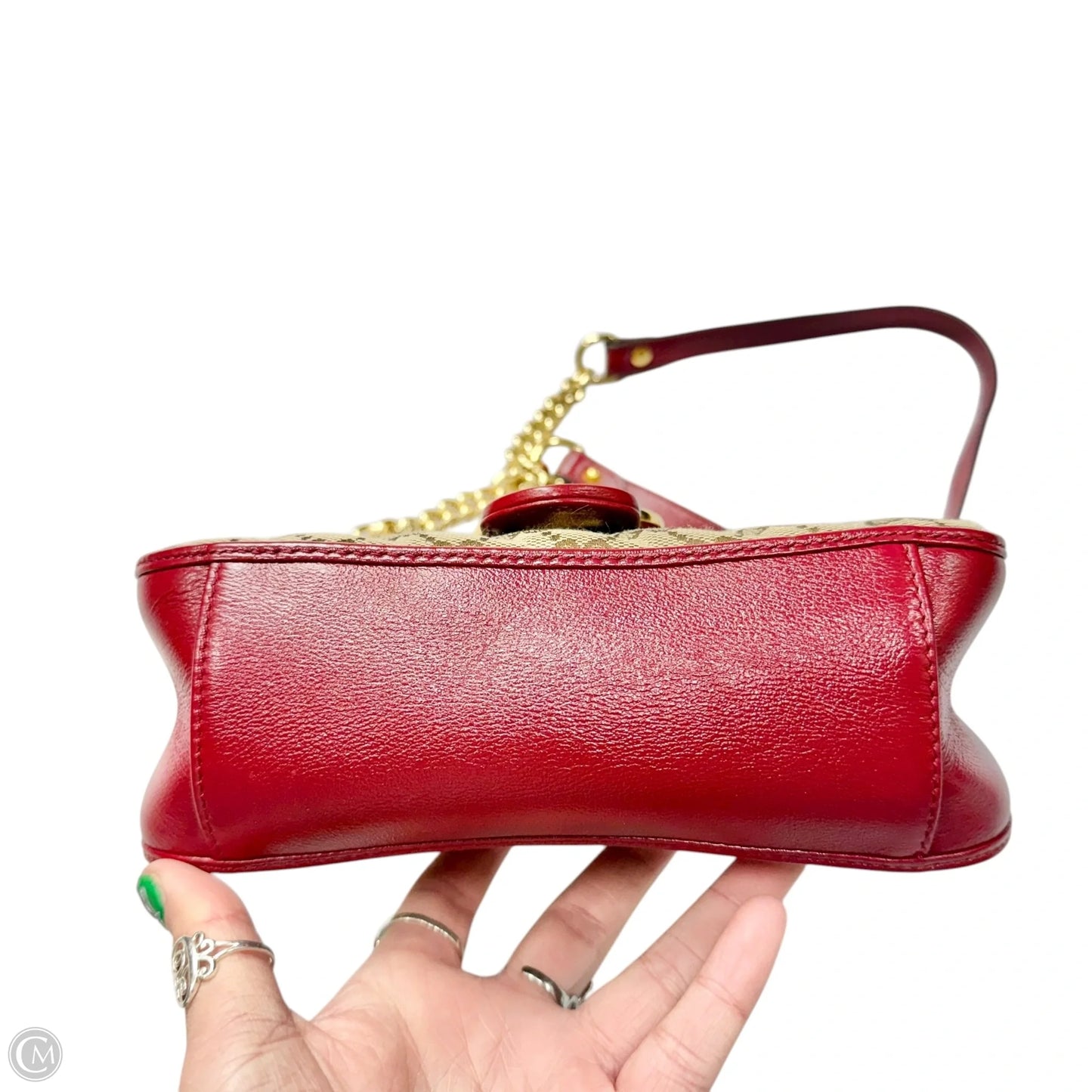 Crossbody Luxury Designer By Gucci, Size: Small